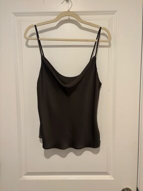 Babaton Satin Cowl Neck Top